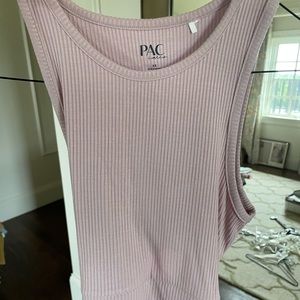pacsun light pink/purple tank
